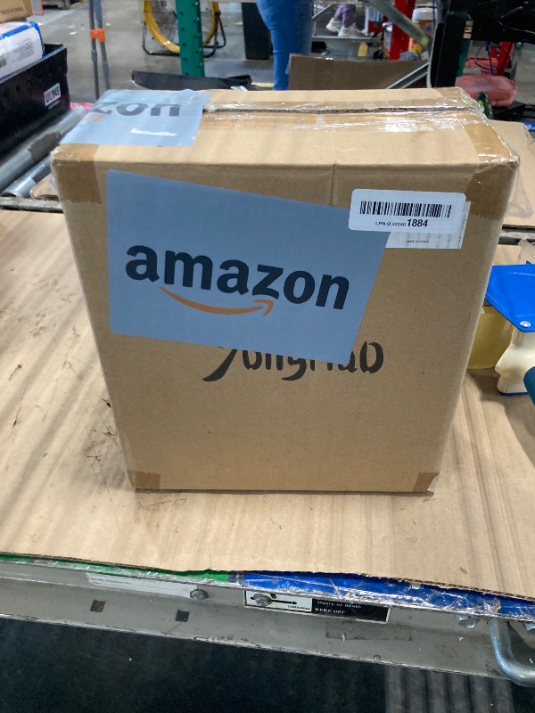 Photo 1 of ***1 piece missing*** used*** Yongmao Vintage Lantern Decorative LED Flickering Flameless Candle with Timer, Battery Powered LED Decorative Hanging Lanterns for Indoor Outdoor Garden Yard Home Decor(2 Pack)