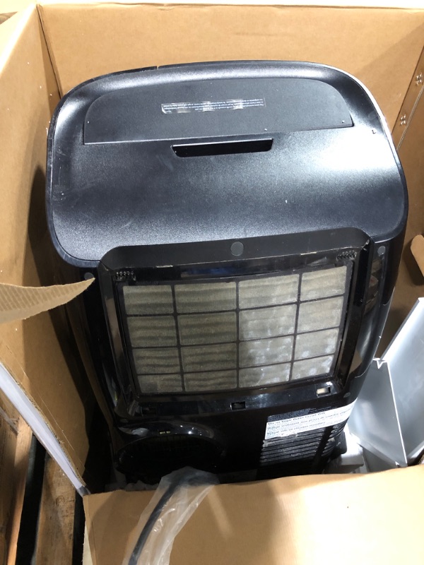 Photo 1 of ** MISSING PARTS**
Midea Duo 14,000 BTU (12,000 BTU SACC) High Efficiency Inverter, Ultra Quiet Portable Air Conditioner, Cools up to 550 Sq. Ft., Works with Alexa/Google Assistant, Includes Remote Control & Window Kit