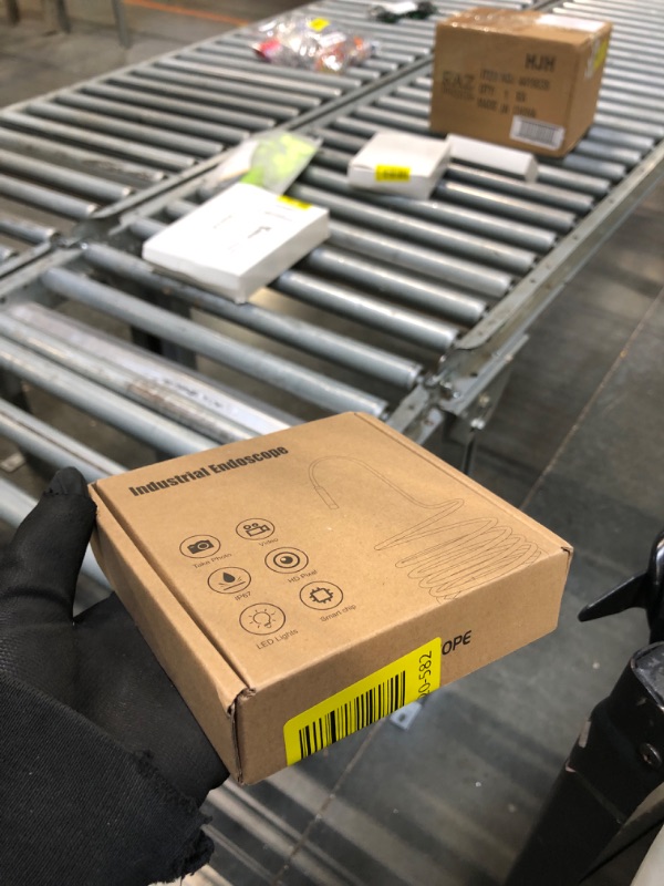 Photo 1 of [Dual-Lens] Endoscope Camera with Light, 1920P HD Borescope with 8+1 Adjustable LED Lights, IP67 Waterproof 16.5FT Semi-Rigid Snake Cord Inspection Camera for iPhone, iPad and Android Phone (Type C)