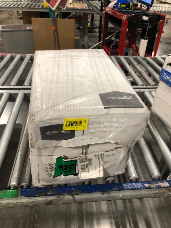 Photo 1 of ** FACTORY SEALED **  SOLD AS IS, NO REFUND/RETURN**
Amazon Basics Multipurpose Copy Printer Paper, 20 lb, 8.5 x 11 Inches, 10 Reams (5,000 Sheets), 92 Bright, White