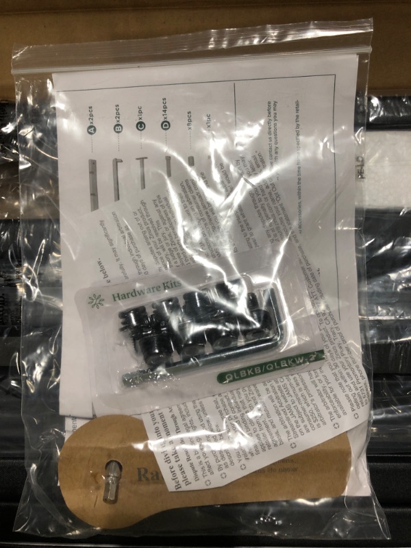 Photo 1 of ** FACTORY SEALED **  SOLD AS IS, NO REFUND/RETURN**
ZINUS Queen Quick Lock Bunkie Board, Box Spring & Bed Slat Replacement, Metal Frame with Steel Slats, Easy Assembly