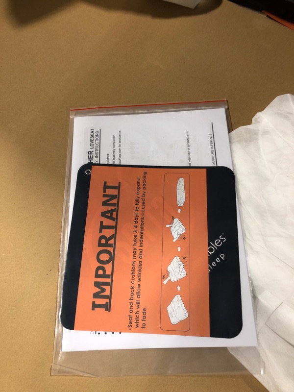 Photo 1 of ** FACTORY SEALED **  SOLD AS IS, NO REFUND/RETURN**
Serta Triton 78" Sofa, Transitional Modern, Dreamcoil Comfort, Metal Legs, Vegan Leather, Navy Blue