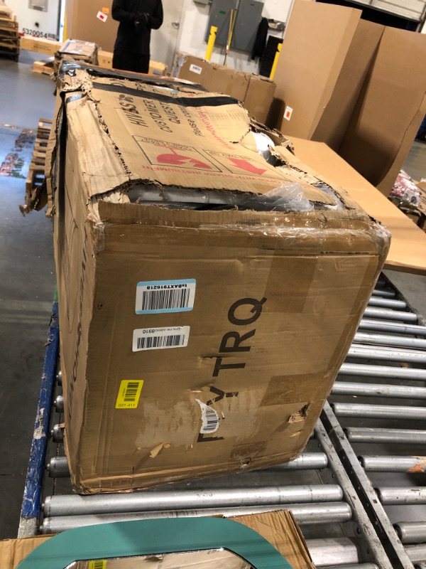 Photo 1 of ** FACTORY SEALED ** SOLD AS IS, NO REFUND/RETURN**
Hives and Honey Daley Oval Jewelry Armoire, Stylish Standing Organizer with Mirror, 7 Drawers, 20 Necklace Hooks, Anti-Tarnish Lining, Divided Storage, Turquoise