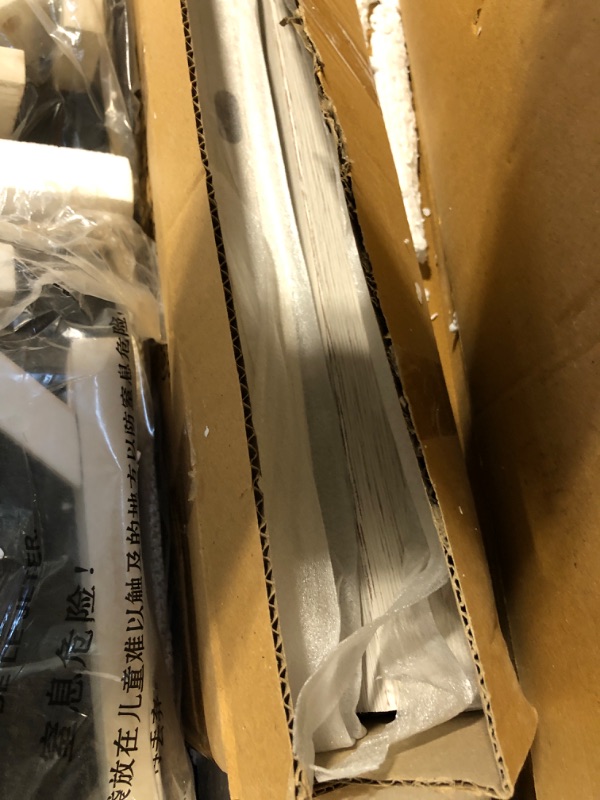 Photo 1 of ** FACTORY SEALED **  SOLD AS IS, NO REFUND/RETURN**
Signature Design by Ashley Skempton 3 Piece Counter Height Dining Set, Includes Table and 2 Barstools, Whitewash