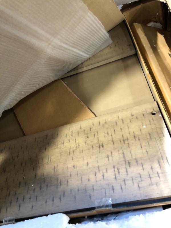 Photo 1 of ** FACTORY SEALED **  SOLD AS IS, NO REFUND/RETURN**
Signature Design by Ashley Skempton 3 Piece Counter Height Dining Set, Includes Table and 2 Barstools, Whitewash