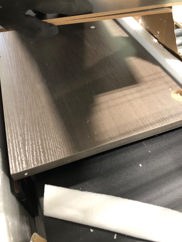 Photo 1 of ** MISSING INSTRUCTIONS**
Tribesigns Shoe Cabinet with Doors, 7-Tier Shoe Storage Cabinet with Adjustable Shelves, Wooden Shoes Rack Shoe Storage Organizer for Entryway, Hallway, Closet, Living Room, Gray