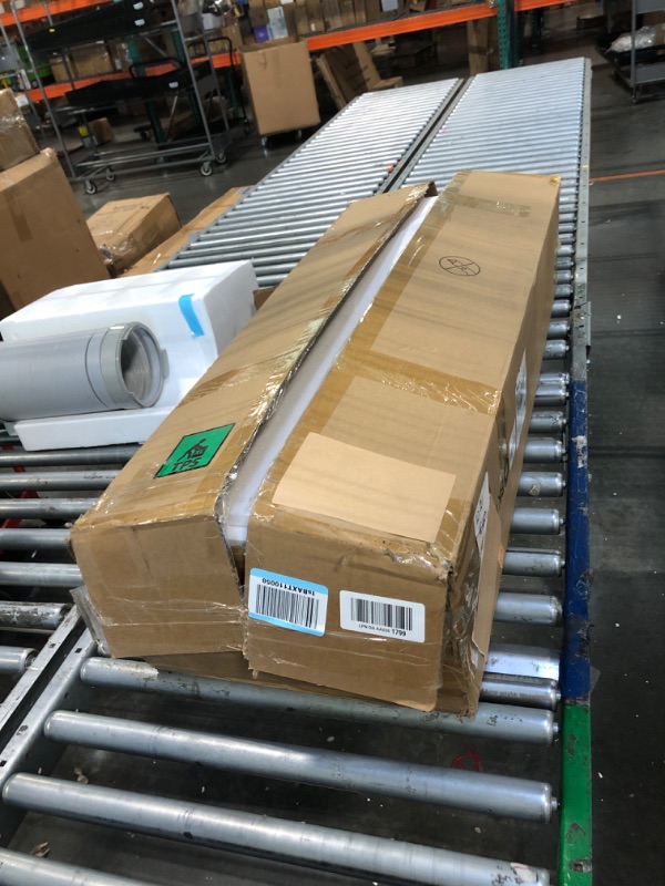 Photo 1 of ** FACTORY SEALED ** SOLD AS IS, NO REFUND/RETURN**
HOOBRO Kitchen Pantry Cabinet with LED Lights and Charging Station, Freestanding Cupboard Utility Hutch Cabinet with Storage & Microwave Stand, Buffet Storage Cabinet for Dining Room, Black and Gold