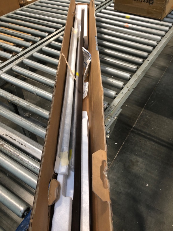 Photo 1 of ** NO HARDWARE**
Samsung 85” The Frame Customizable Bezel (2025 Model), Magnetic, Quick and Easy Installation, VG-SCFF85BWBZA, Modern Brown