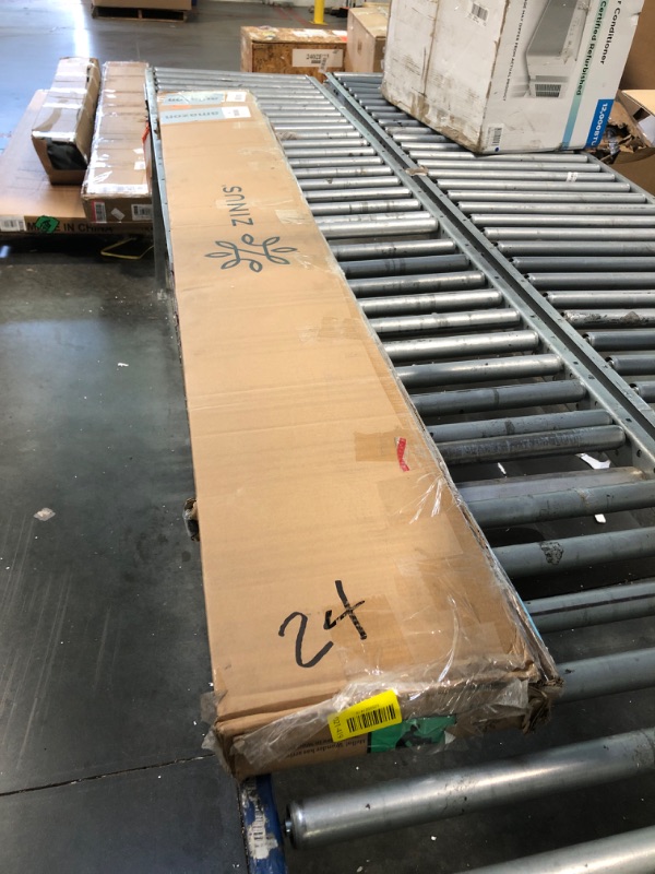Photo 1 of ** FACTORY SEALED **  SOLD AS IS, NO REFUND/RETURN**
ZINUS Queen Quick Lock Bunkie Board, Box Spring & Bed Slat Replacement, Metal Frame with Steel Slats, Easy Assembly