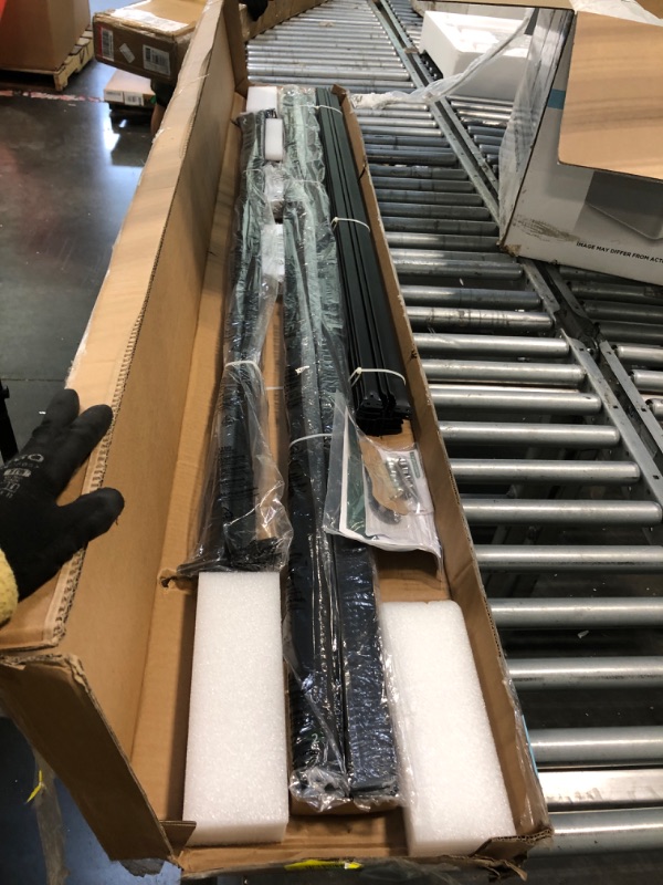 Photo 1 of ** FACTORY SEALED **  SOLD AS IS, NO REFUND/RETURN**
ZINUS Queen Quick Lock Bunkie Board, Box Spring & Bed Slat Replacement, Metal Frame with Steel Slats, Easy Assembly