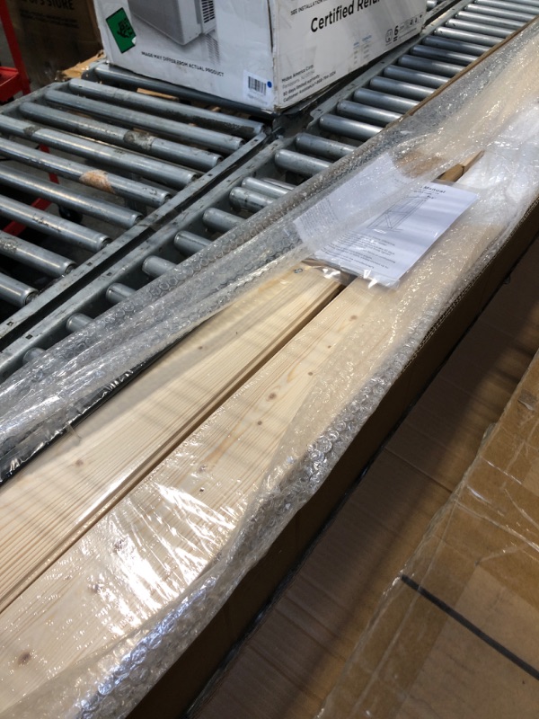 Photo 1 of ** FACTORY SEALED ** SOLD AS IS, NO REFUND/RETURN**
FREDBECK 36in x 96in Wood Sliding Barn Door with 6.6FT Barn Door Hardware Kit Included K Shape Solid Spruce Panel Sliding Door Double Surfaces Need to Assembly