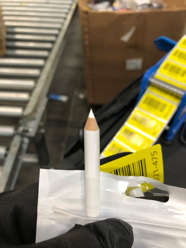 Photo 1 of 1 White Nail Pencil and Pencil Sharpener Set, 2 In1 Nail Whitening Under French Fingernail with Cuticle Pusher and Handheld Sharpener for DIY Art Manicure Supplies