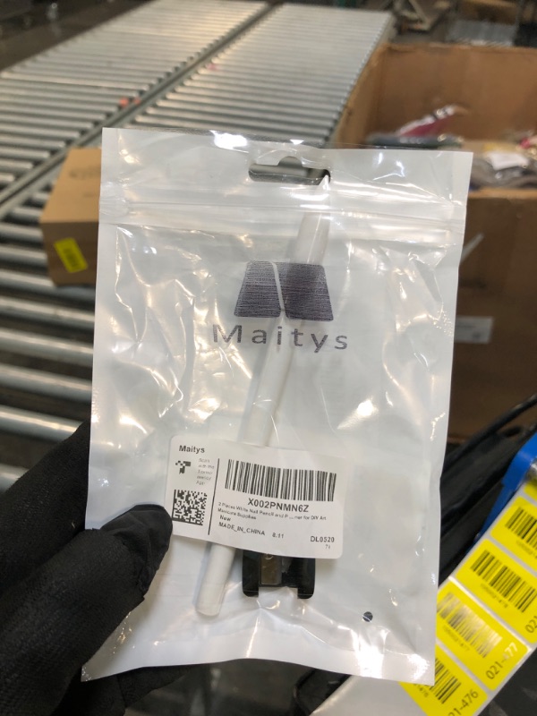 Photo 1 of 1 White Nail Pencil and Pencil Sharpener Set, 2 In1 Nail Whitening Under French Fingernail with Cuticle Pusher and Handheld Sharpener for DIY Art Manicure Supplies