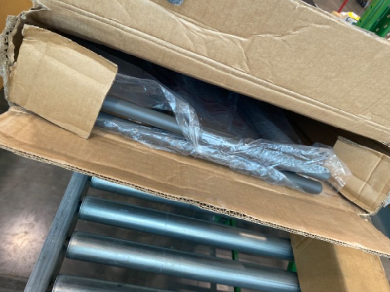 Photo 1 of ***MISSING PIECE*** ***READ CLERK NOTES*** Iceberg Small Camping Personal Folding Table, Heavy Duty Utility Table, Adjustable Height, Charcoal, 19.5” L x 30” W x 28" H