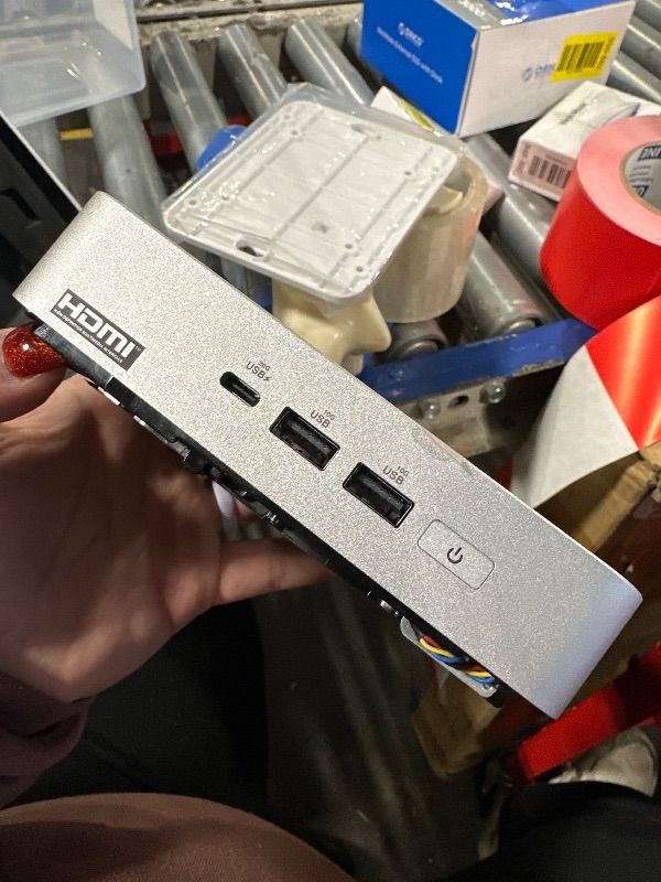 Photo 1 of **MISSING BASE** ASUS NUC 14 Pro+ Barebone with Intel 14thGen Core Ultra 9 185H (NPU Support), up to 96GB DDR5 RAM, Dual Storage, Thunderbolt 4, Wi-Fi 6E & Bluetooth 5.3, Silver Aluminum Chassis, with VESA Mount