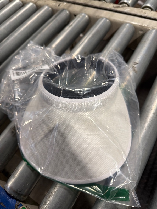 Photo 1 of ****ONLY BLACK AND WHITE**** 2 Pieces Sun Visor Hats Summer Wide Brim Clip on Beach Adjustable Large Brim Cap Golf Hat for Women (Color Set 1)