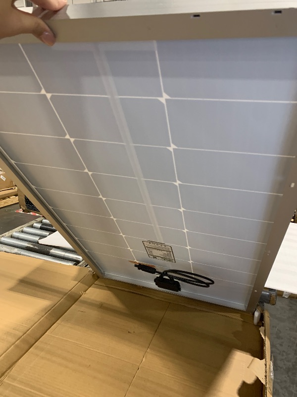 Photo 1 of ***5 PACK***** HQST 100 Watt 12V Monocrystalline Solar Panel with Solar Connectors, High Efficiency Module PV Power for Battery Charging Boat, Caravan, RV and Any Other Off Grid Applications