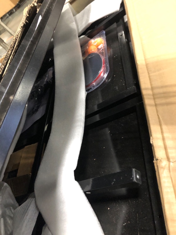 Photo 1 of ***HEAVY ITEM****Professional Outdoor Table Tennis Table, 9Ft Full Size Folding Portable Ping Pong ? Board Tables with Net for Outdoor/Indoor, Single Player Playback Mode, 10 Minute Quick Assembly, Blue