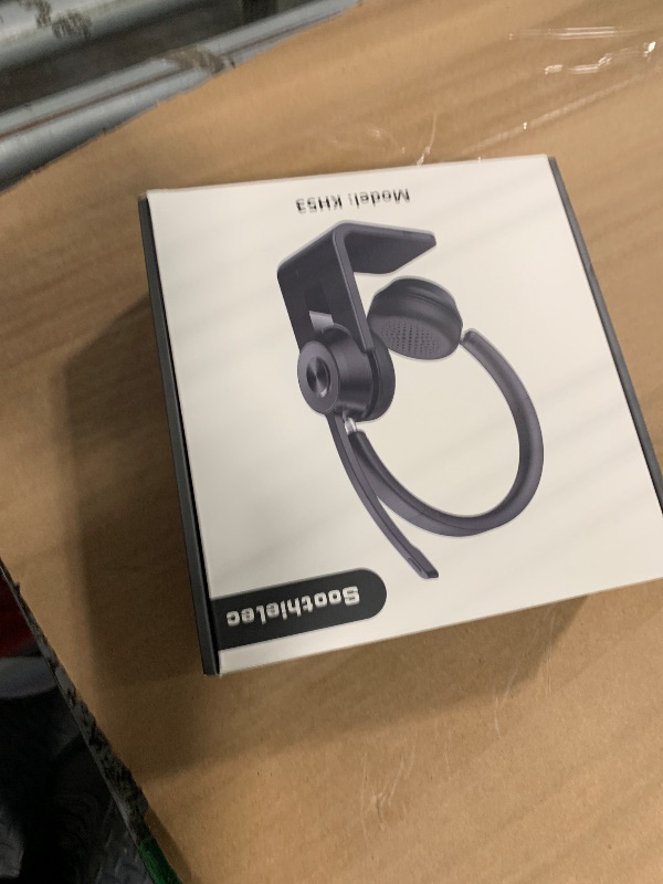 Photo 1 of (Upgraded Version) Wireless Headset, Bluetooth Headset with Noise Cancelling Microphone, Best Headphones with Mic Mute & USB Dongle for PC/Computer/Laptop/Cell Phones/Remote Work/Call Center