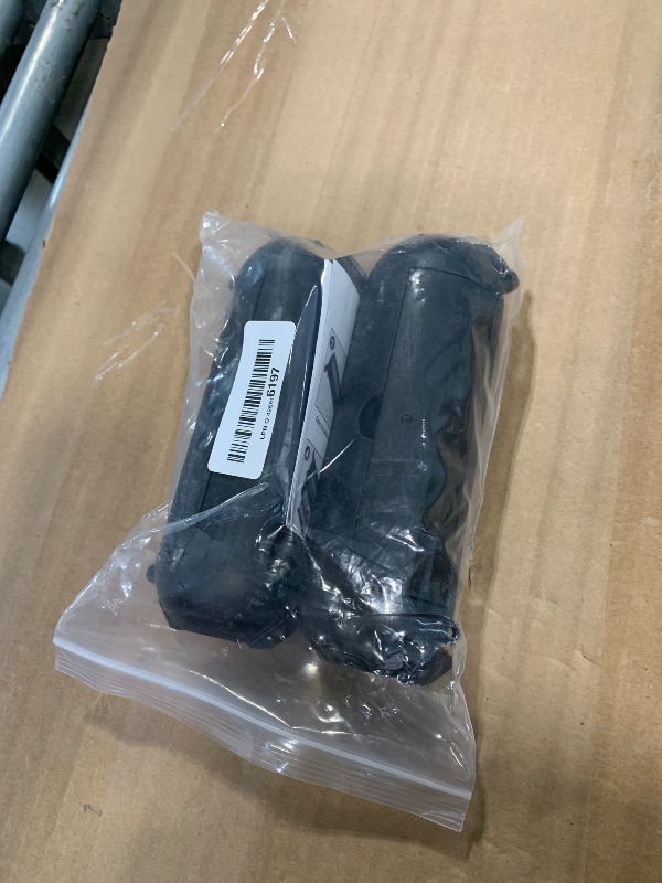 Photo 1 of [2 Pack] Outdoor Extension Cord Safety Cover with Waterproof Seal, Weatherproof Electrical Connection Box to Protect Outdoor Outlet, Plug, Socket, Christmas Holiday Decoration Light, Black