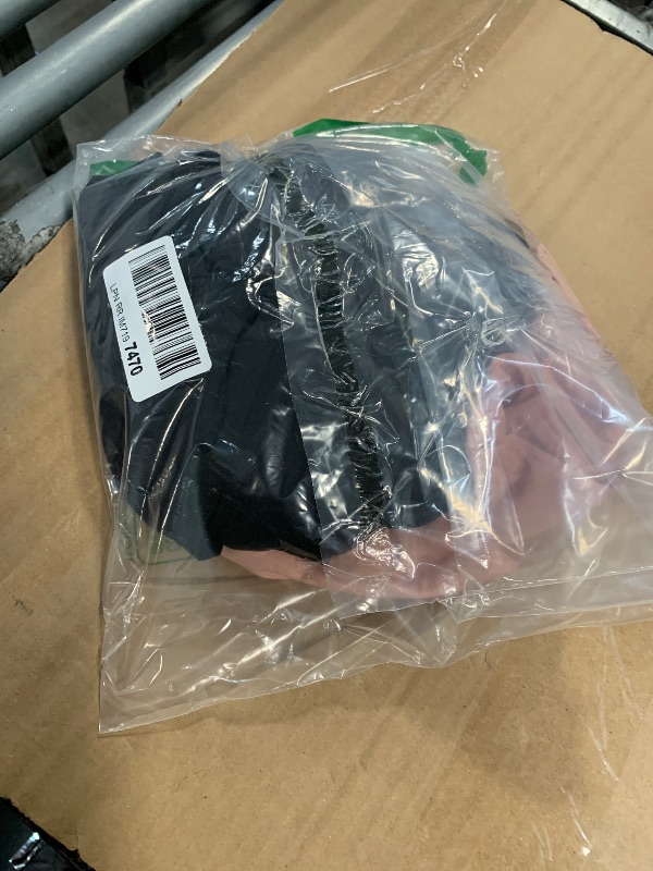 Photo 1 of ***MISSING ONE**
EXARUS 3 Pack Girls Flowy Pants Wide Leg Teen Elastic Loose Soft Mid Waist Causal Long Daily Comfy Solid Straight Palazzo Pants with Pockets Outdoor Black/Dirty Pink/Dark Grey 12Y