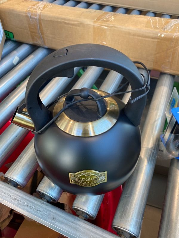 Photo 1 of ***MAJOR DAMAGE*** Tea Kettle for Stovetop, Food Grade Stainless Steel Water Kettle, Tea Pot for Home & Kitchen, 3.1 Quart