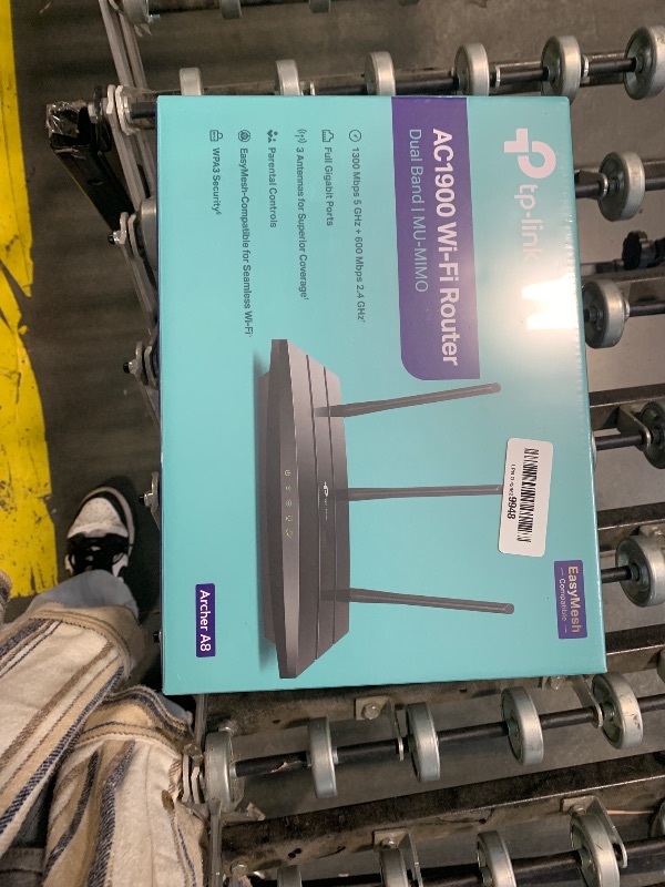 Photo 1 of ** FACTORY SEALED **TP-Link AC1900 Smart WiFi Router (Archer A8) -High Speed MU-MIMO Wireless Router, Dual Band Router for Wireless Internet, Gigabit, Supports Guest WiFi