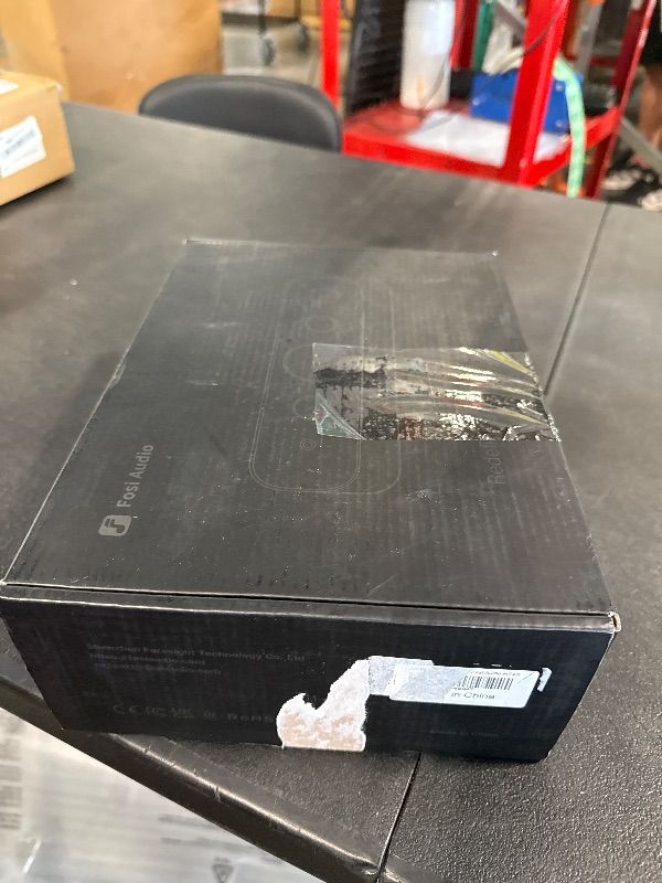 Photo 1 of ** UNKNOWN IF IT WORKS**Fosi Audio HT4S Bluetooth Amplifier for Outdoor Speakers, 4 Channel Power Amp for Home Theater, Outdoor Gathering, 4.1/5.0 Ch Stereo Home Audio Receiver, Supports AUX/Optical Input with Remote Control