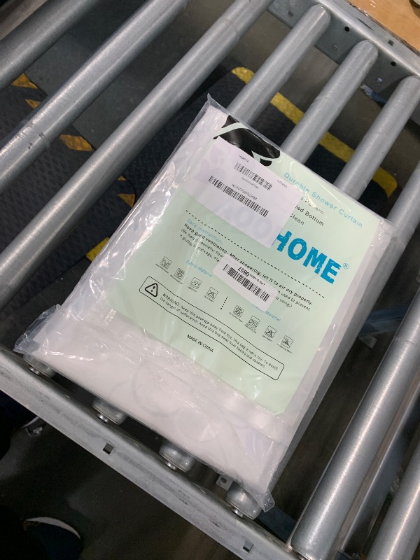 Photo 1 of ***similar item***
AooHome White Fabric Shower Curtain Liner, Bathroom Curtain with Hooks for Hotel, Waterproof, Weighted Hem, 72 Width x 75 Height Inch