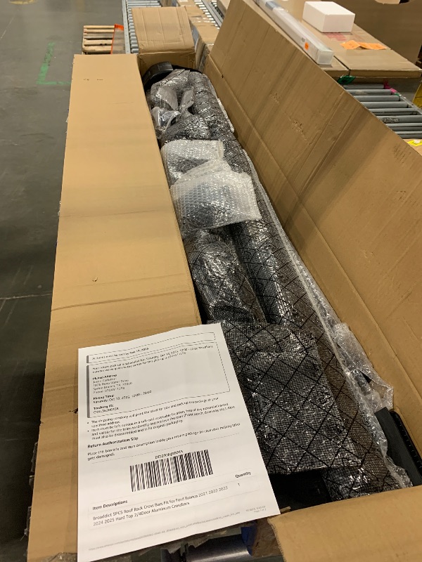 Photo 1 of ***UNABLE TO TEST***
Broaddict 5PCS Roof Rack Cross Bars Fit for Ford Bronco 2021 2022 2023 2024 2025 Hard Top 2/4Door Aluminum Crossbars