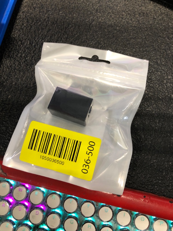 Photo 1 of *****PARTIAL SET***** Jadaol RJ45 Coupler 10Gbps [UL Listed], Gold Plated Shielded Ethernet Cable Extender with PoE Support, 328ft Long Distance Extend, Female to Female Coupler for Cat8 Cat7 Cat6a Cat6 Cable, 3 Pack Black