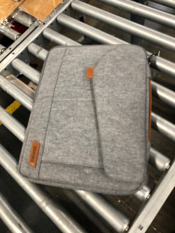 Photo 1 of ***BRAND NEW ITEM*** DOMISO 14 Inch Laptop Sleeve Bag Water Resistant Business Briefcase Carrying Shoulder Bag for Lenovo Chromebook S330/Flex 4/Thinkpad L480 E480 T480s/HP ProBook 640 G4/Dell Inspiron 5480 5481,Grey