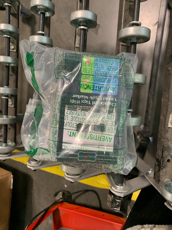 Photo 1 of ** MISSING ITEMS **ONUPGO 16 Pack Chalkboard Tags for Baskets with String, Mini Erasable Chalkboards with Hanging String, Wooden Mini Chalkboard Signs, Hanging Chalkboard Labels, Price Tags, Message Tags