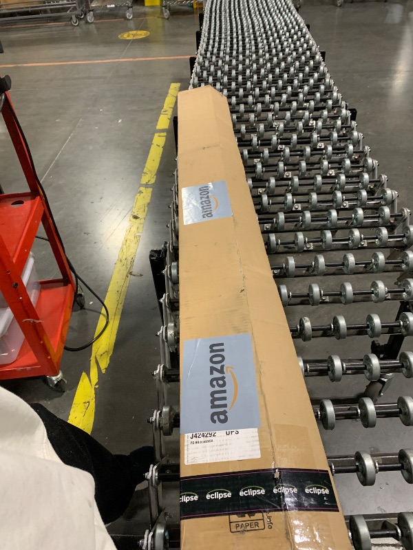 Photo 1 of ** FACT6ORY SEALED/ NO RETURNS **Eclipse 2" Premium Vinyl Blinds for Light Filtering & Privacy, Durable Room Darkening Blinds for Home or Office, Tested and Certified Child Safe Cordless Vinyl Blinds - White, 58 W x 64 L