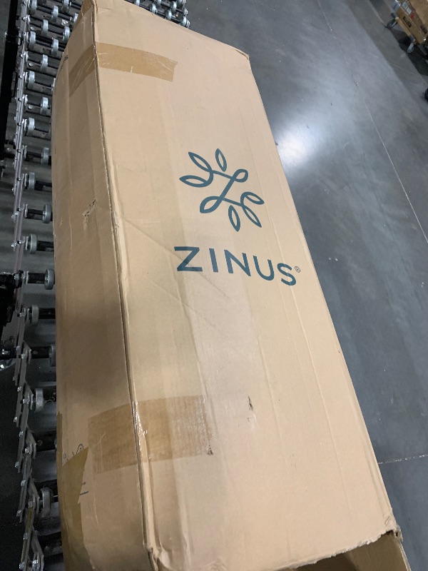 Photo 1 of ** FACTORY SEALED** ZINUS 12 Inch King Green Tea Memory Foam Mattress [New Version], Fiberglass free, Medium Firm Feel, Zoned Pressure Relief, Certified Safe Foams & Fabric, Mattress in A Box