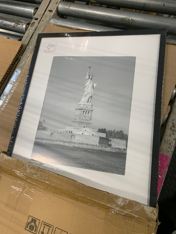 Photo 1 of ** MISSING ONE ** ENJOYBASICS 16x20 Picture Frame, Display Poster 11x14 with Mat or 16 x 20 Without Mat, Wall Gallery Photo Frames, Black, 2 Pack