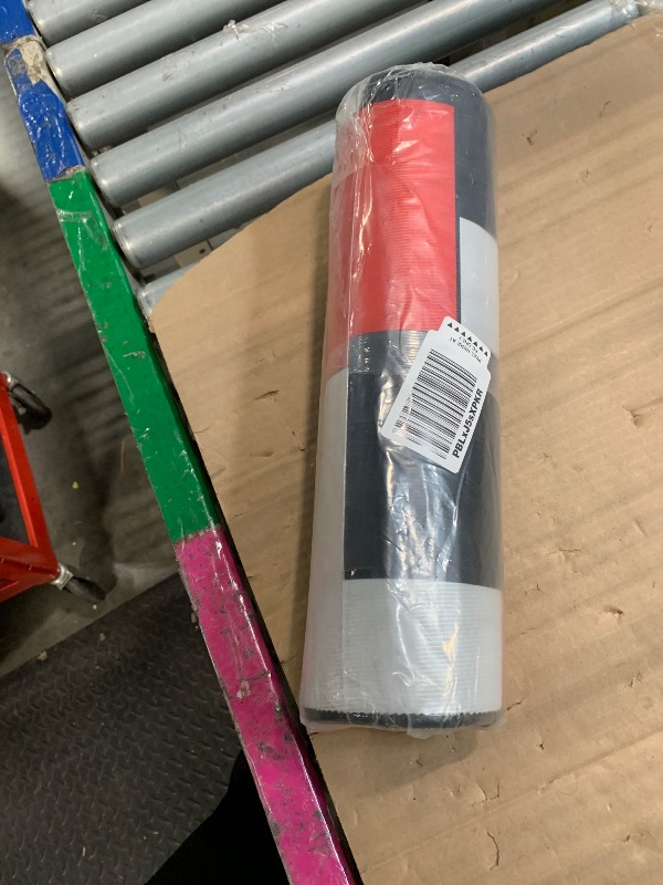 Photo 1 of ** FACTORY SEALED**Tayney Red Geometric Kitchen Rugs and Mats Non Skid Washable Set of 2, Checked Black Grey Mats for Floor, Rustic Minimalist Runner Rug, Modern Abstract Kitchen Decor