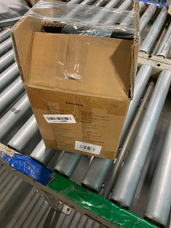 Photo 1 of ***VERY USED*** KingCamp Smokeless Fire Pit, Ultralight Stainless Steel Fire Pits Portable Camping Stove with Stand, Removable Ash Pan & Carry Bag for Camping Outdoor Bonfire Patio Backyard Chisel Steel