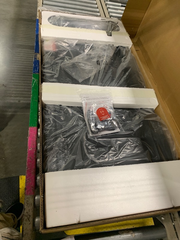 Photo 1 of ** NEW ITEM / NO RETURN**PACEROCKER Walking Pad Treadmill with 12% 9-Level Auto Incline, 450 lbs Capacity Bluetooth Speaker Under Desk Treadmills for Home Hiking, 5 MPH, Carbon Black