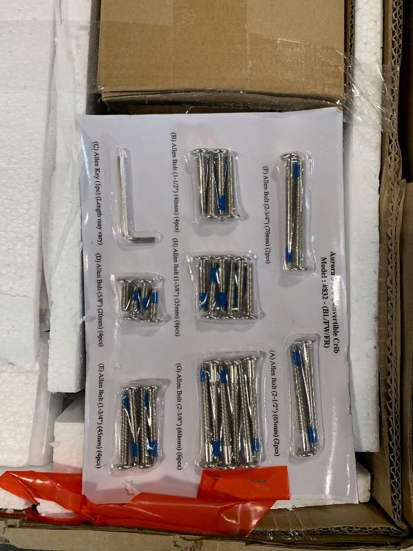 Photo 1 of ** NEW ITEM/ NO RETURNS ** évolur Aurora 5-in-1 Convertible Full-Size Baby Crib in Dusty Rose, GreenGuard Gold & JPMA, 3 Mattress Heights, Ribbon Bow Scrollwork & Queen Anne Feet, Converts to Toddler, Day & Full-Size Bed