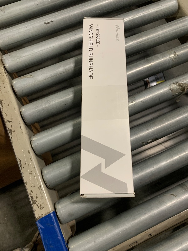 Photo 1 of [2025 Upgrade] Nmoiss Windshield Sun Shade Umbrella - [Vinyl Coating Heat Shield] Protect Car from Sun Rays & Heat Damage Keep Cool and Protect Interior, Spring Structure Edge Medium 56" L x 31" W