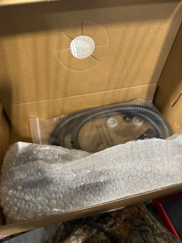 Photo 1 of **MISSING SHOWERHEAD**
Veken 11.8 Inch Rectangle Rain Shower Head - Shower Heads with 6 Modes Handheld Spray Combo - Wide Rainfall shower with 70" Hose - 1.8gpm Dual Showerhead with Anti-Clog Nozzles - Matte Black