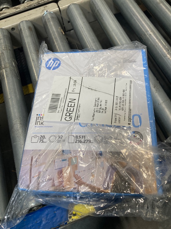Photo 1 of ****OPEN PACKAGING*** HP Papers | 8.5x11 Paper |Office 20 lb | 1 Ream - 500 Sheets | 92 Bright | Made in USA - FSC Certified | 112150R