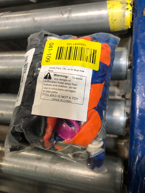 Photo 1 of ****LATEX BALLOONS ONLY***Ouddy Party 139Pcs Outer Space Party Decorations Balloon Garland Kit, Space Birthday Party Supplies UFO Astronaut Themed Navy Blue Silver Foil Latex Balloons for Boys Kids