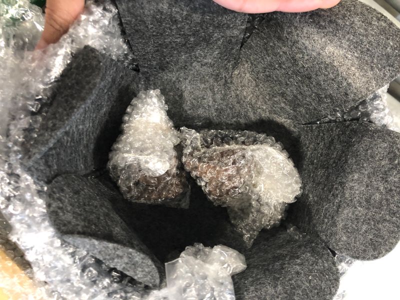 Photo 1 of ***MISSING PARTS***
VINCHEF Sauce Pan Set with Lid 10PCS, 2QT+3QT+4QT Non Stick Sauce Pots Cooking Induction Pot set, Silicone Tools and Pot Protectors, PFAS and PFOA Free Black