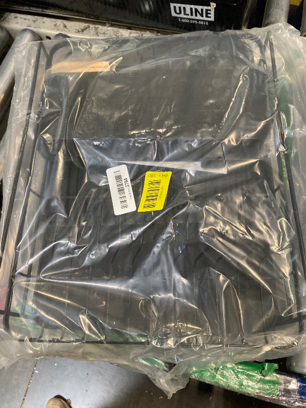 Photo 1 of *Major Damaged - See clerk notes*
Kitsure Large Dish Drying Rack - Extendable Dish Rack, Multifunctional Dish Rack for Kitchen Counter, Anti-Rust Dish Drainers with Cutlery & Cup Holders 19.2"-26.7" L x 12.9" W, Black