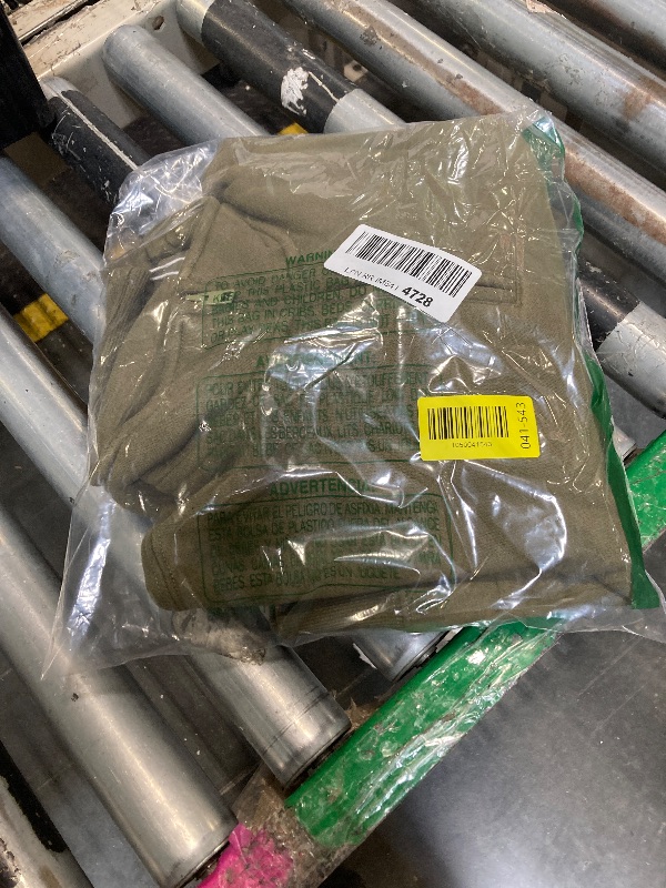 Photo 1 of ****JUST THE JACKET *** QINSEN Womens High Neck Zip Up Pullover Top Long Sleeve Crop Fleece Sweatshirt Olive Green M