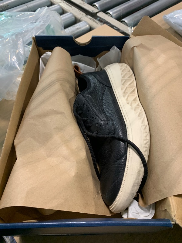 Photo 1 of ****VERY USED****Cole Haan Mens Zerogrand Work from Anywhere Plain Toe Oxford, Black/White Cap Grey, 7.5-M US ***USED**