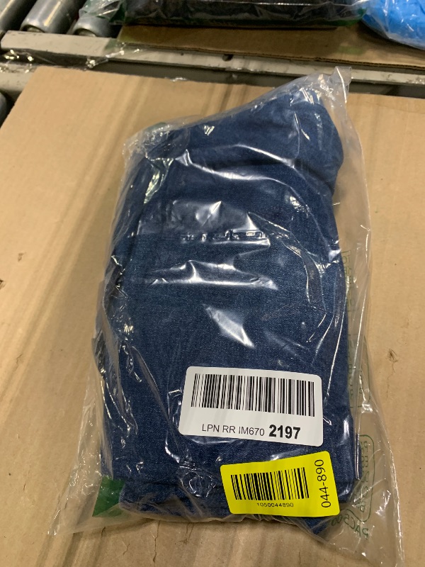 Photo 1 of ***MINOR DAMAGE*** GLAMIX Women's Stretch Maternity Bootcut Jeans with Pockets Over The Belly Bell Bottoms Flare Denim Pants Pregnancy Clothes(Navy Blue, XL)