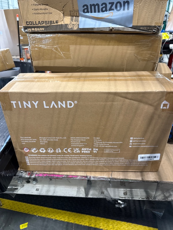 Photo 1 of *Factory Sealed*
Tiny Land Teepee Tent for Kids – 100% Cotton Play Tent with Padded Mat & Star Lights, Foldable with Carry Bag, Indoor Play Tent for Girls & Boys